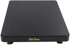 Audio Amp Stand Monitor Noise Isolation Pads Speaker Isolation Feet Subwoofer Audio Isolation Platform with Fixed Copper Nails for Standard Speaker (Color : Black, Size : 40x45cm)