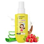 Bare Anatomy Junior Detangler Hair Spray | For 3+ Year Old Kids | Strengthens & Detangles | Tear Free, Creamy & Non Greasy | Adds Shine | Aloe Vera & Coconut Milk Protein | 150mL