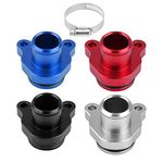 KIMISS Car Radiator Hose Engine Coolant Hose Flange Car Engine Radiator Hoses Water Hose Fitting Aluminum Alloy Replacement for 335i 11537541992 11537544638 Black