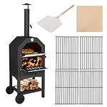 Outvita Outdoor Pizza Oven, Wood Fi