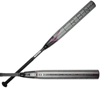 Mizuno CRBN2 - Fastpitch Softball Bat (-10) | Womens Composite Fast Pitch BAT | Charcoal-Black | 33 INCHES (3300)