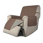 Easy-Going Recliner Sofa Slipcover Reversible Sofa Cover Furniture Protector Couch Shield Water Resistant with Elastic Straps for Pets Kids Children Dog Cat (Recliner,Brown/Beige)