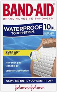 Band-Aid Waterproof Tough Strips Extra Large 10 Pack