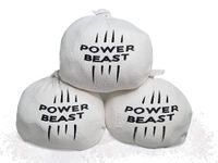 Power Beast 3x Chalk Ball, Boulder Chalk, Sport Chalk, Gymnastics, Rock Climbing, Weightlifting, Climbing, Pole Dance, Bodybuilding, Tennis, Padel, Cross Training, Gym.