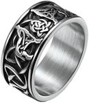 Epinki 10MM Stainless Steel Band En