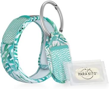 PARA'KITO Natural Mosquito Repellent Wristband & Clip Bundle - Mosquito Bracelets, DEET Free, Waterproof - Insect Protection for Outdoor, Hiking, Camping & Travel Accessories - Foliage