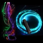 LED Whip Fiber Optic Whip Dance Spa