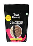 Protein Oats 700gm by True Elements - 22g Clean Protein for Daily Diet | Chocolate Oats sweetened with Jaggery Powder | Gym Food for Muscle Building | High Protein Rolled Oats Breakfast Cereal