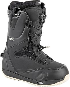 Nitro Cave TLS Step On Women's Snowboard Boots (6.5, Black/Sand)
