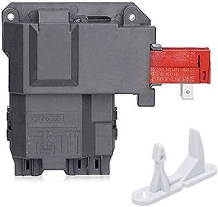 131763202 131763256 Washer Door Lock Switch with 1317633 131763310 Door Strike for Frigidaire Electrolux Kenmore Crosley GE Front Load Washer 1317632 131763200 131763255 131269400