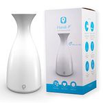 Handi-P Portable Non Spill Urine Bottle for Men, Discreet Hygienic Hand-Held Urinal Designed with Spill-Proof Urinary Chamber. Glow in The Dark Band, Perfect for Elderly, Traveling & Camping, 1400ml
