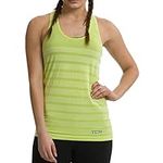 TCA Women's Quickdry SuperKnit Engineered Running Vest Top & Training Tank - Volt, L