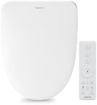 Aquatiz Auto Open Close Bidet Toilet Seat, Elongated with Endless Warm Water, Seat Heating, Night Light, Warm Air Dryer, Advanced Bidet Attachment for Toilets