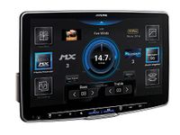 Alpine iLX-F115D Car Radio with 11-Inch Touchscreen, DAB+, 1-DIN Installation Housing, Apple CarPlay Wireless and Android Car Support