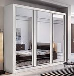 Arthauss Modern Bedroom Mirrored Sl