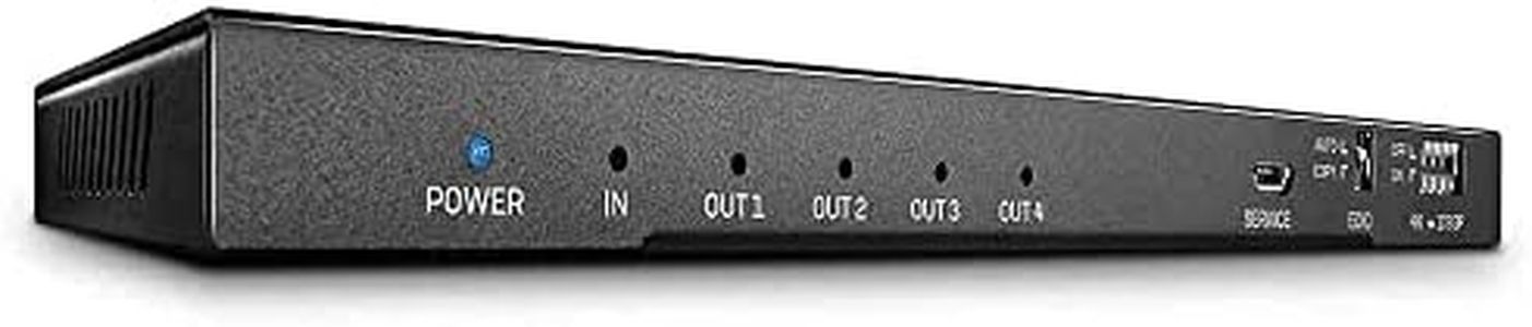 LINDY 38231 4 Port HDMI 18G Splitter mit Audio & Downscaling