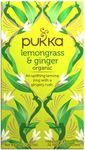 (4 PACK) - Pukka Herbs - Lemongrass & Ginger | 20 sachet | 4 PACK BUNDLE