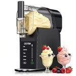 OSTBA Ice Cream Maker Machine & Slushie Machine for Home - Slushy Machine, Self-Cleaning, Family Size, 6 Modes, 6 Textures for Soft Serve, Sorbet, Margaritas, Frappés, Milkshakes, No Ice Needed