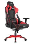 AKRacing Masters Series Pro Luxury XL Gaming Chair with High Backrest, Recliner, Swivel, Tilt, 4D Armrests, Rocker and Seat Height Adjustment Mechanisms with 5/10 warranty - Red