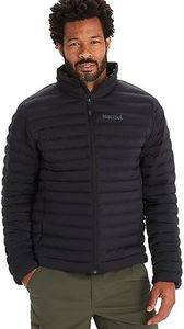 Marmot Men's Echo Featherless Jacket Warm Puffy Jacket, Insulated Winter Coat, Water-resistant Quilted Parka, Lightweight Packable Outdoor Jacket, Windproof (pack of 1)