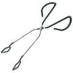 Rehabilitation Advantage Toilet Aid Tongs Self-Wiping Tool, 15'' Long