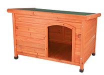 Trixie Natura Flat Roof Dog Kennel, M-L, 104 X 72X 68 cm