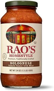 Rao's Homemade Bolognese Sauce 24 oz, Tomato Sauce, All Purpose, Keto Friendly Pasta Sauce, Premium Quality Tomatoes from Italy, Beef, Pork & Pancetta