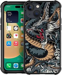 YiXinBB Compatible with iPhone 14 Plus,H Dragon 8 Pattern Design Scratch Shock Resistant Rugged TPU Protective Case for iPhone 14 Plus 6.7 Inch