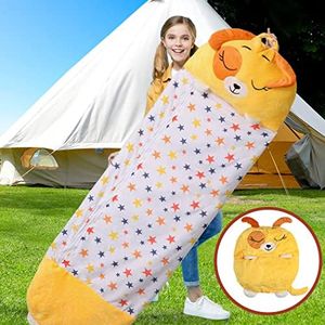 Mountview Sleeping Bag Child Pillow Stuffed Kids Bags Gift Dog 180cm L