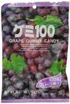 Kasugai Japanese Grape Gummy Candy 107 g (Pack of 2)