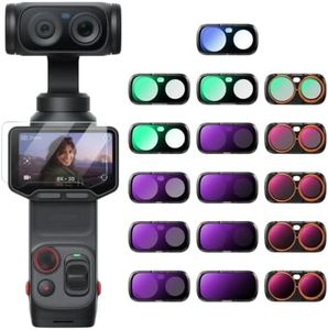 K&F CONCEPT 16-Pack Filter Kit Compatible with Insta360 Luna Ultra