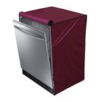 DREAM CARE Waterproof & Dustproof Dishwasher Cover Suitable For IFB LG Bosch Voltas Samsung Midea Faber (Maroon)