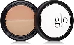 Glo Skin Beauty Under Eye Concealer Makeup with Duo Shades for Custom Blending - Corrects & Conceals Dark Circles, Wrinkles & Redness - Buildable Longwearing Coverage (Beige)