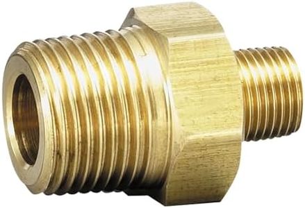 RoHS GRN(R) - 0301-BS 3/8 x 1/8 Brass Diameter Nipple