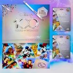 Generic Craft Buddy Crystal Art - Disney 100 Crystal Art Sticker Album - Starter Pack