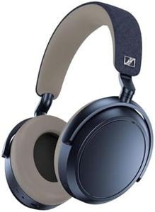 Sennheiser Momentum 4 Wireless Over Ear Headphones, Bluetooth Adaptive Noise Cancelling-ANC & Customizable Sound, 4 Digital Mics for Crystal-Clear Calls,60h Battery, 2 Yr Warranty, Denim