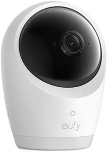 eufy Baby Monitor E21 Add-On Camera, 4K UHD Resolution, 330° Pan and 60° Tilt, 8× Zoom, Night Vision, 5000mAh Built-in Battery, ANR
