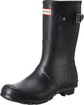 Hunter Women's Original Short Boot Black, Size 9