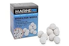 CerMedia MarinePure 1.5" Spheres, 2 Quarts 1.5" Sphere Bio-Filter Media for Marine and Freshwater Aquariums, 2-Quart