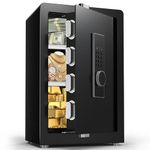 Marcree Safe Home Safe Box with Hidden Compartment