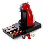 Meelio Coffee Pod Drawer Small Compatible with Nespresso Original and Dolce Gusto, Nespresso Coffee Capsule Storage Organizer (20 pods)