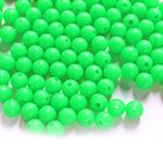 Supezturdi 8mm Glow in The Dark Fishing Beads for Catfish Bait Rigs Punch Baits Round Lure Rigging Beads Saltwater 100 pcs