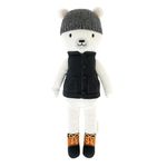 Hudson The Polar Bear Little 13" Hand-Knit Doll – 1 Doll = 10 Meals, Fair Trade, Heirloom Quality, Handcrafted in Peru, 100% Cotton Yarn