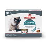 Royal Canin 175015 Feline Care Nutrition Hairball Thin Slices in Gravy Canned Cat Food (12 Pack), 3 oz