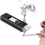 XGMO® USB Rechargeable Electronic Lightweight Compact Windproof Flameless Environment Friendly Cigarette Lighter -