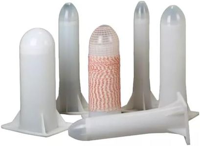 Imbuto tubo per insaccati carico salumi capocollo in plastica alimentare infilare rete insaccati colore Bianco (Ø 160 MM)
