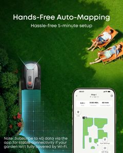eufy E15 Robot Lawnmower – Automatic Smart Grass Cutter