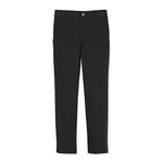 French Toast Girls' Pull-On Twill Pant, School Uniform Black, 5