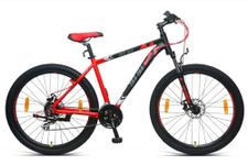 Ninety one Night Blade Cycle in 27.5t Size with 24 Speed Shi-Mano Gears with Full Alloy Lightweight Frame with Dual disc Brakes with Cassette System in Wheel for Age Group 12+