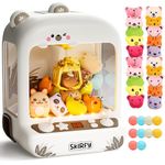 Skirfy Mini Claws Machines for Kids,Vending Machines Toys for Boys Girls 6 7 8 9 Year Old,Arcades Games Toys Bear with LED Light & Adjustable Sound,Birthday Party for 6-12 Year Old Boys Girls